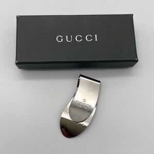 GUCCI マネークリップ シルバー 小物 P54