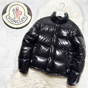 本物 美品 モンクレール ANDERSEN 2WAY ダウン ベスト ジャケット 黒 0 MONCLER