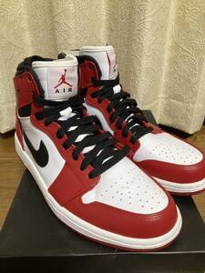 2013年発売 新品 NIKE AIR JORDAN 1 RETRO HIGH CHICAGO 332550-163 エアジョーダン シカゴ