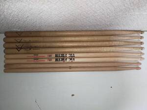 ドラムスティック 中古品 4セット まとめて / VATER VIC FIRTH