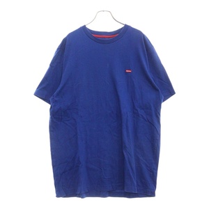 SUPREME シュプリーム 15SS Small Box Tee スモールボックス ロゴ クルーネック 半袖Tシャツ カットソー ブルー