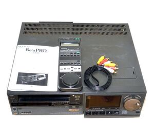 【稀少リモコン付属/動美品】SONY ソニー SL-HF3000 ベータビデオデッキ Hi-Band Betamax β ソニー RMT-147 VIDEO CASSETTE RECORDER 現状