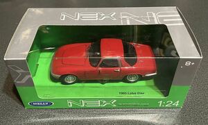 激レア・WELLY ウェリー NEX MODELS ロータス エラン 1／24 ホワイト　1965 レッド