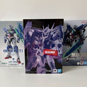 METAL BUILD 刹那機3体セット　10th AnniversaryトランザムライザーFull Particle.ver.&ダブルオークアンタ&デヴァイズエクシア