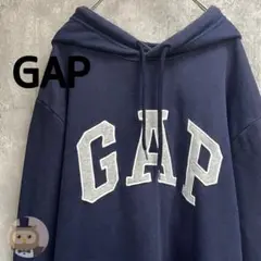 【人気カラー】GAP ギャップ ロゴ プル パーカー 古着 ユニセックス