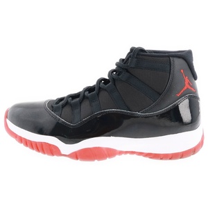 NIKE ナイキ AIR JORDAN 11 RETRO BRED エア ジョーダン レトロ ブレッド ハイカットスニーカー ブラック/レッド US9.5/27.5cm 378037-061