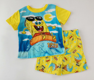 USA購入 ★★ スポンジボブ 半袖 パジャマ サイズ4T 100 未使用品 ★★ spongebob pajama