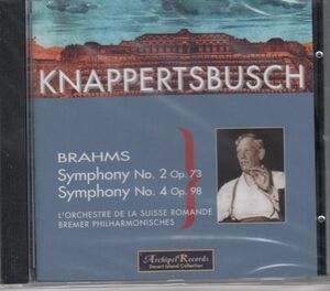 [CD/Archipel]ブラームス:交響曲第4番ホ短調Op.98他/H.クナッパーツブッシュ&ブレーメン・フィルハーモニー管弦楽団 1947-1952