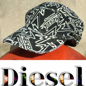 即決■DIESEL■コックビットガラガラペンギンcap■■古着