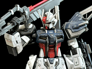 【ジャンクリペア】1/100 ソードストライクガンダム オリジナルアレンジ　ガンプラ　完成品　徹底改修　全塗装　機動戦士ガンダムSEED