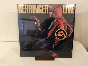 【中古品】デリンジャー ( RICK DERRINGER )/ LIVE PZ-34848 LP シュリンク付き　#100383