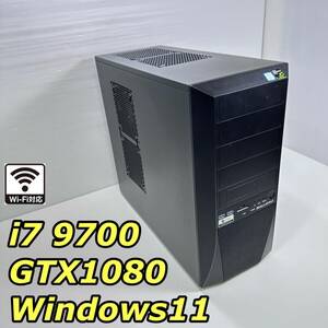 ゲーミングPC i7 9700 GTX1080 16GB M.2SSD512GB ガレリア ♯108