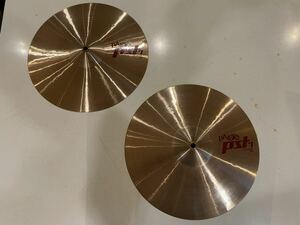 1 PAISTE pst7 ハイハットトップ2枚セット割れ有り