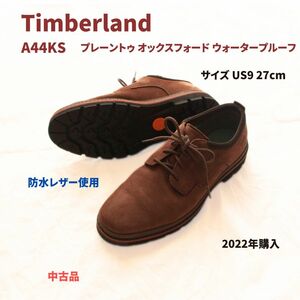 送料無料Timberland ティンバーランド 防水レザーシューズ A44KS Size US9 27cm相当