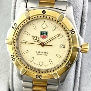 【1円〜】TAG HEUER タグ ホイヤー 腕時計 メンズ AT 自動巻 665.706F ゴールド系文字盤 プロフェッショナル デイト 可動品