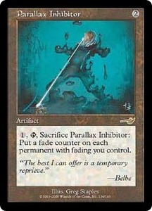 パララクス抑制装置/Parallax Inhibitor [NEM] ネメシス MTG 英語 134 H2.5Y1.5