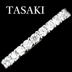 TASAKI ダイヤモンド 0.41ｃｔ ハーフエタニティー リング Pt950 5号