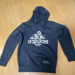 adidas パーカー　裏起毛