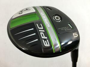 即決 中古 EPIC SPEED (エピック スピード) フェアウェイ 2021 (日本仕様) 5W ディアマナ 50 for Callaway 18 S