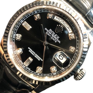 ロレックス ROLEX デイデイト36 118139A K18WG 腕時計 メンズ 中古