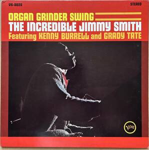 THE INCREDIBLE JIMMY SMITH FEATURING KENNY BURRELL AND GRADY TATE V6-8628 VERVE VAN GELDER 刻印あり