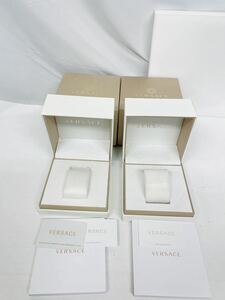 ヴェルサーチ　Versace 時計用 空箱 BOX ボックス　化粧箱　説明書　付属品　2個セット