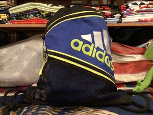 ADIDAS NYLON NAPSACK アディダス ナイロン ナップサック バッグ リュック ショルダー スポーツ メッシュ