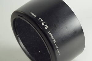 hiG-02★並品★CANON ET-67B EF-S60mm F2.8マクロ USM 用 キャノン キヤノン レンズフード