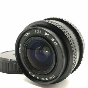 カメラ Cosina 28mm F2.8 MC Pentax Kマウント 一眼レフ レンズ 現状品 [7869KC]