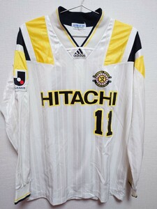 adidas　選手支給品　1992〜1994 柏レイソル　呂比須ワグナー　長袖　away　ユニフォーム