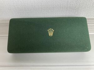 1950〜1960s 横型 箱 ヴィンテージ ロレックス アンティーク 1601 1603 ROLEX green 箱 ケース BOX case 5500 1500 6694 1002 side 6426 