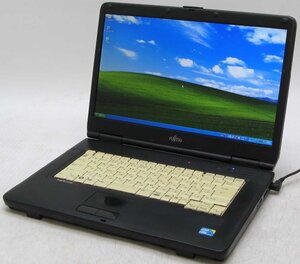 富士通 Lifebook FMV-A6390 FMVXN08A2Z ■ i3-M330/15.6インチ/希少OS/動作確認済/WindowsXP ノートパソコン #1