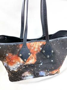 Vivienne Westwood ギャラクシー柄 トートバッグ 宇宙柄 星 ヴィヴィアンウエストウッド ブランドバッグ 鞄