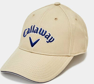 Callaway キャロウェイ ゴルフ CALLAWAY BASIC CAP 26 JM (MENS)　ベーシックキャップ C23990104 ベージュ cap717