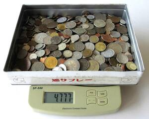外国 コイン まとめ　総重量 4.7kg　海外　古銭　硬貨