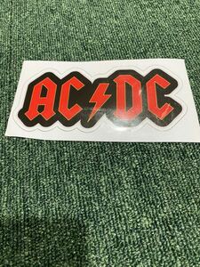 ☆送料無料☆ ACDC AC/DC ステッカー シール バンド デカール ギター 音楽 ロック 洋楽 楽器 雑貨