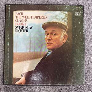 LP/ SVIATOSLAV RICHTER・J.S.BACH-平均律クラヴィーア曲集・MELODIYA ANGEL SRC-4119 USA盤・BOX入3枚組 / S0116T30