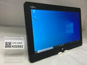 ジャンク/FUJITSU ARROWS Tab Q665/M FARQ07002/Core M-5Y10c 0.80GHz/128GB/4GB/11.6インチ/Windows10 Pro/高解像度/AC欠品