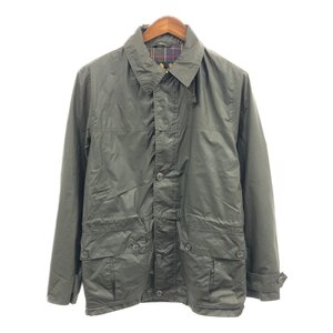 Barbour バブアー ウォータープルーフ ハーフコート ジャケット グリーン (メンズ M) Q1704