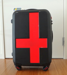 イノベーター Innovator スーツケース BLACK/RED 機内持ち込み