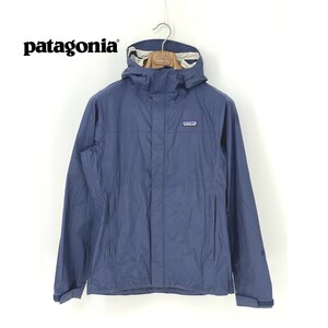 A9769/訳あり 美品 春夏 patagonia パタゴニア h2no ナイロン マウンテンパーカー ブルゾン シェル ジャケット XS 紺 メンズ アウトドア