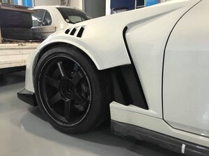 ♪N-ONE Racing Z33 フェアレディZ33用 ドライカーボン製SUNDOMEフェンダー