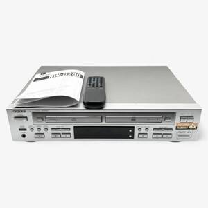 [240966] 完全動作品 TEAC RW-D280 CDプレーヤー CDレコーダー ダブルデッキ