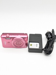 ★外観美品★Nikon ニコン COOLPIX S6900PK グロッシーピンク #5830#0863