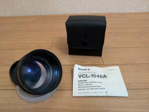 獅]SONY VCL-1546A TELE-CONVERSION LENS｜ソニー テレコンバージョンレンズ ×1.5