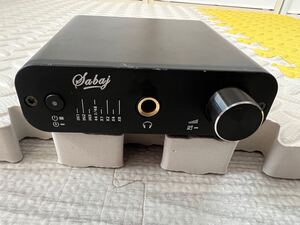 Sabaj D3 ポータブル デジタル ヘッドフォンアンプ 動作未確認