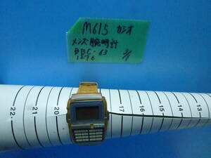 M615　カシオ　ヒステリックグラマー　メンズ時計　データーバンク　（スケルトン）　DBC-63