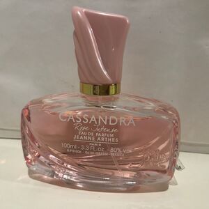 ● ジャンヌアルテス カッサンドラ ローズ インテンス オードパルファム EDP 100ml 残量80％ 8割 JEANNE ARTHES CASSANDRA Rose Intense 