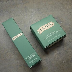 未使用・LA MER◇ラ・メール◇ザ リップ バーム＆ザ リップ ボリューマイザー（ピンク）　ギフトボックス・チャーム付き