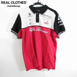 ☆Alfaromeo RACING/アルファロメオ レーシング ポロシャツ/XL /000